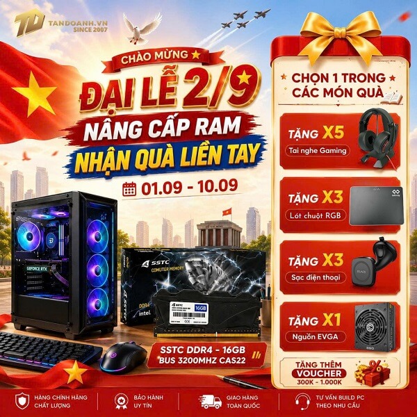 Sale RAM SSTC 1.9 Tân Doanh