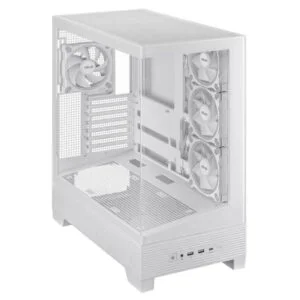 ASUS A31 PLUS White H3 ASUS A31 PLUS White - Mid-Tower Case support for hidden-connector motherboards - Ảnh 3