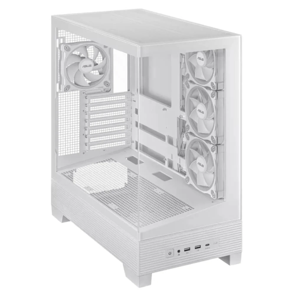ASUS A31 PLUS White H3 ASUS A31 PLUS White - Mid-Tower Case support for hidden-connector motherboards - Ảnh 3