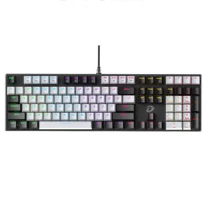 DAREU EK810X BLACK-GREY (WATERPROOF, Optical switch, MULTI LED) - RGB Gaming Wired Keyboard