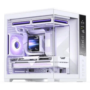 Jonsbo D34 White - Micro-ATX Case