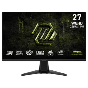 MSI MAG 275QF E21 - 27 inch WQHD Rapid IPS | 210Hz | 0.5ms | Gaming Monitor