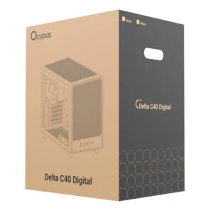 Ocypus Delta C40 Digital Black - Mini-Tower Compact M-ATX Chassis - Ảnh 9