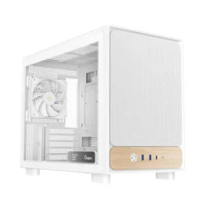 Ocypus Delta C40 Digital White - Mini-Tower Compact M-ATX Chassis