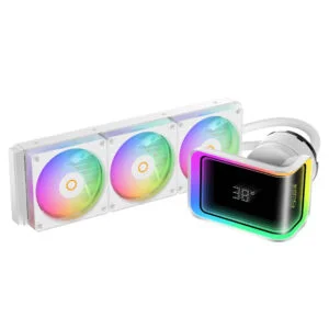 Ocypus Delta L36 Elite ARGB Digital White - 360mm ARGB AIO Liquid Cooler