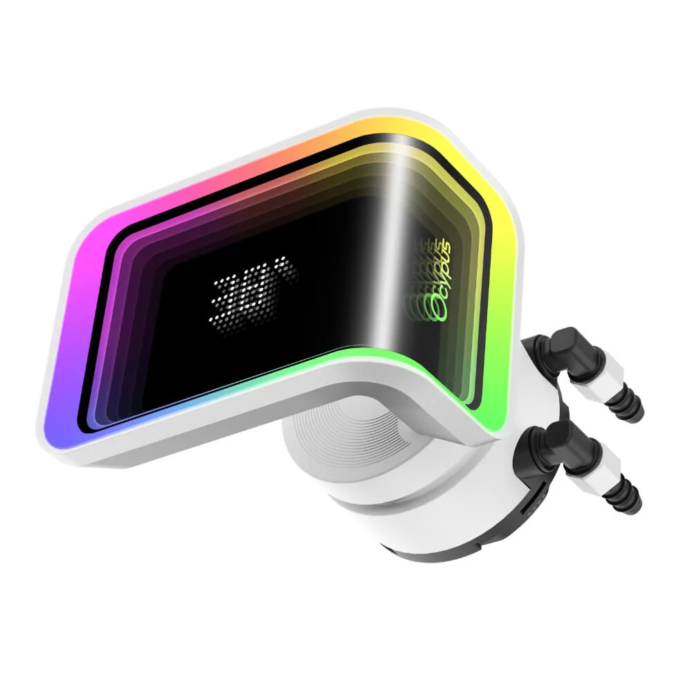 Ocypus Delta L36 Elite ARGB Digital White H2 Ocypus Delta L36 Elite ARGB Digital White - 360mm ARGB AIO Liquid Cooler - Ảnh 2