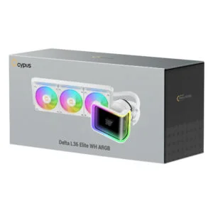 Ocypus Delta L36 Elite ARGB Digital White H7 Ocypus Delta L36 Elite ARGB Digital White - 360mm ARGB AIO Liquid Cooler - Ảnh 7